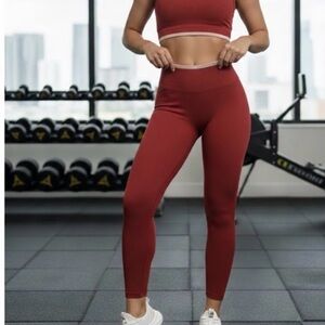 Spiritual Gangster Red Leggings set